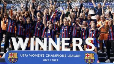 El Barcelona gana su segunda Champions femenina tras remontar al Wolfsburgo