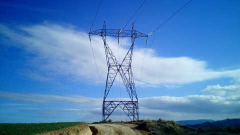 Una torre eléctrica