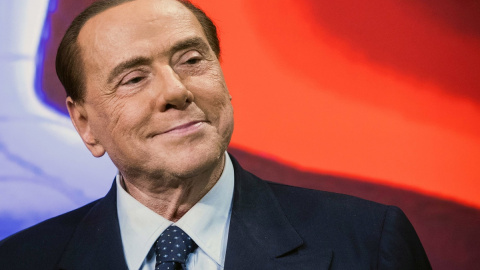 El ex primer ministro italiano Silvio Berlusconi, fallecido este lunes, en una foto de archivo.