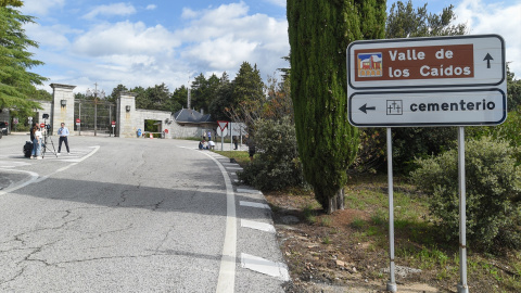 Entrada al Valle de Cuelgamuros, a 12 de junio de 2023, en Madrid (España).