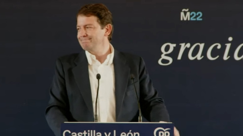 Alfonso Fernández Mañueco en las elecciones de Castilla y León 2022