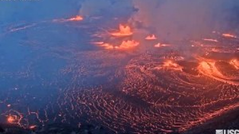 El volcán Kilawea entra en erupción