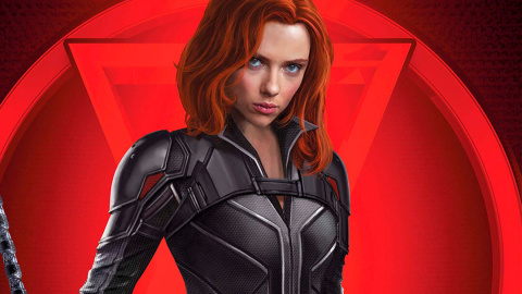 Scarlett Johansson como Viuda Negra