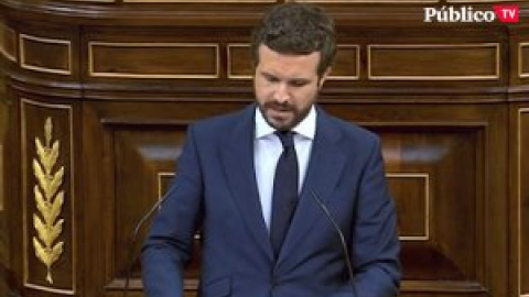 Pablo Casado pronuncia un discurso más propio de la ultraderecha