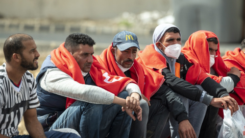 12/06/2023 - Más de 100 migrantes llegaron a Lanzarote a bordo de tres pateras el 12 de junio de 2023.