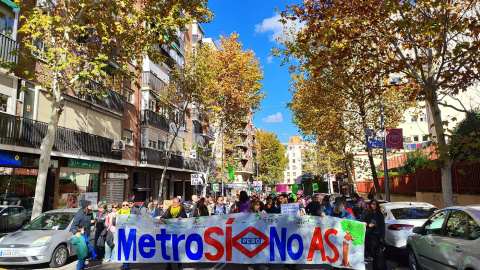 Manifestación en contra de la tala el pasado 2 de diciembre