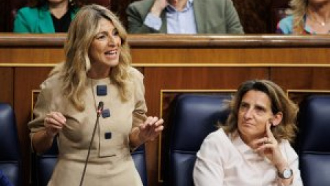 Yolanda Díaz defiende la entrada del Estado en Naturgy mientras que Ribera lo ve "prematuro"