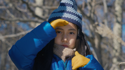 La niña Ryô Nishikawa es una de las protagonistas de la película.