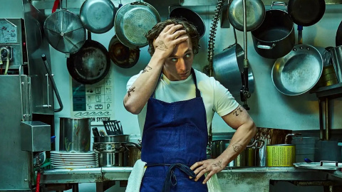 Jeremy Allen White encarna a un cocinero al límite en la serie 'The Bear' (Disney+).