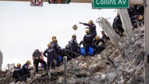 La cifra de víctimas mortales en el derrumbe del edificio en Miami-Dade aumenta a 94