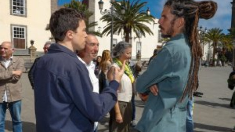 Alberto Rodríguez e Íñigo Errejón sellan su alianza con un encuentro en Canarias