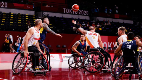 27/08/2021 baloncesto silla en Tokio 2020