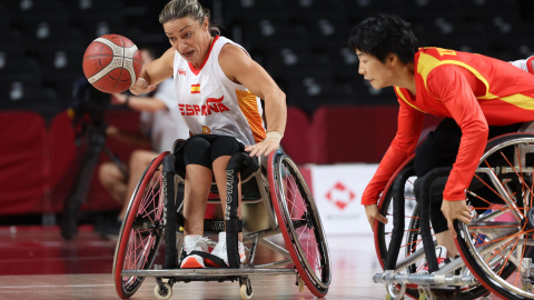 27/08/2021 Equipo  femenino de baloncesto silla en Tokio 2020