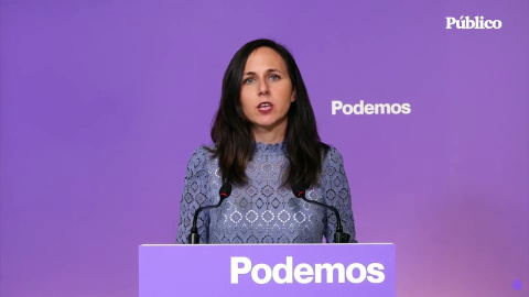 Podemos da un 'sí' condicionado a la unidad con Sumar y seguirá negociando para levantar el "veto" a Irene Montero