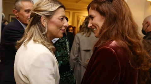 Yolanda Díaz y Mónica García