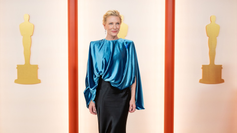 La actriz Cate Blanchett en la gala 95 de los Premios Oscar, a 12 de marzo de 2023.