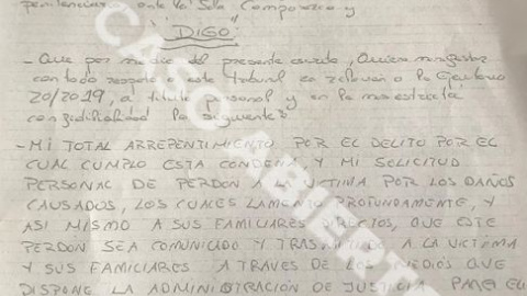 Carta de El Prenda