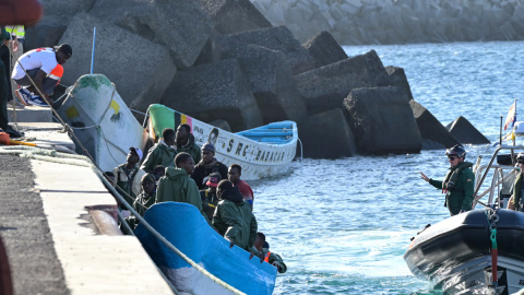 Llegada de migrantes a El Hierro