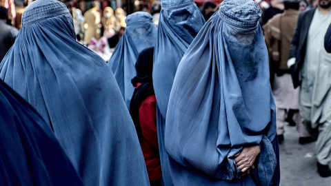 Foto de archivo, mujeres en Afganistán.