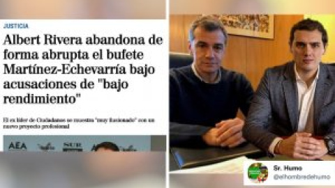 "Albert Rivera llamando a Toni Cantó para preguntarle qué es exactamente eso de la 'baja productividad'"