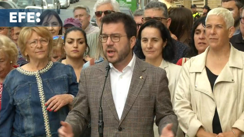 Pere Aragonès llama a los catalanes a votar "con toda la energía, la fuerza y el entusiasmo"