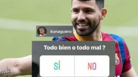 "Las preguntas del teórico de conducir": cachondeo con esta encuesta que el Kun Agüero ha publicado en Instagram