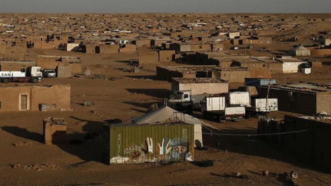 Campo de refugiados de saharauis en Tinduf, al sur de Argelia. / REUTERS / ZOHRA