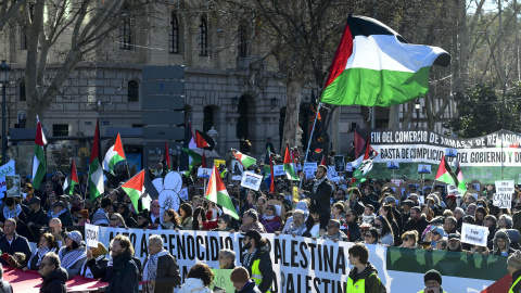 Manifestación en apoyo a Palestina este sábado en Madrid