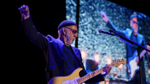 15-6-2023 El guitarra de The Who, Pete Townshend, al Palau Sant Jordi