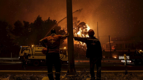 Incendios en Grecia