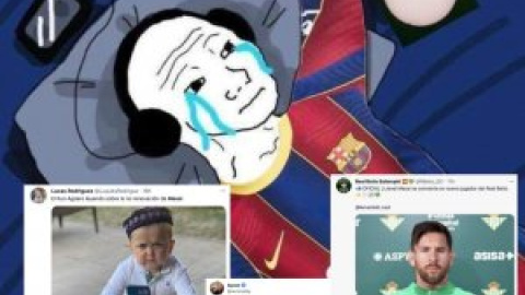 Los mejores memes sobre la marcha de Messi del Barcelona