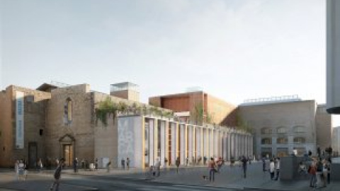 Així serà la nova plaça dels Àngels de Barcelona, amb l'ampliació del MACBA i el CAP Raval Nord