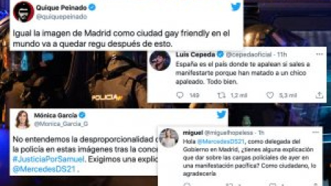 "A Samuel no le mataron por gay, las cargas de ayer no existieron, Vox no es fascista y tralará"