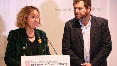 La consellera de Territori, Ester Capella, aquest dimecres a Madrid