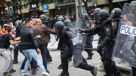 Cargas policiales durante el 1-O