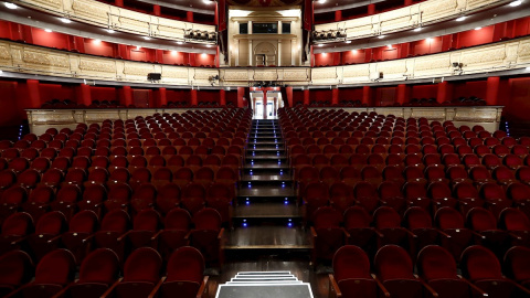 Vista del interior del Teatro Real el pasado 2 de junio de 2020 cuando reabrió sus puertas tras la el cierre por el coronavirus.