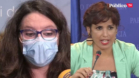 Las posturas de Mónica Oltra y Teresa Rodríguez sobre el acto con Yolanda Díaz