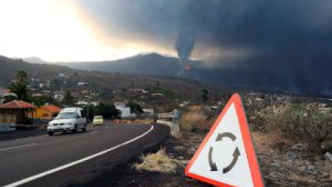 Volcán de La Palma, imagen en directo | La colada que transcurre más al norte sigue avanzando mientras mejora la calidad del aire