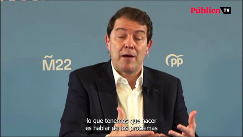 Fernández Mañueco: "No se trata de hablar de si vicepresidencia sí o no"