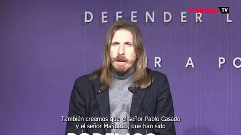 Pablo Fernández (Unidas Podemos): "A la ultraderecha se le hace frente ampliando derechos"