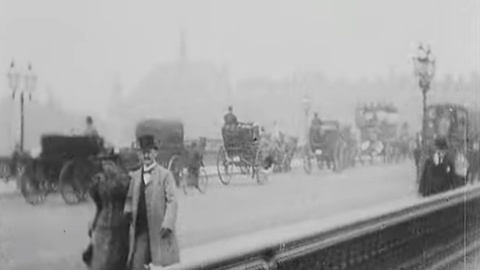 Fotograma Blackfriars Bridge (1896).