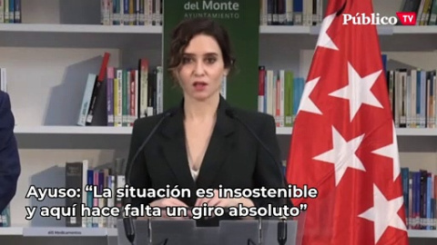 Ayuso exige un "giro absoluto" porque la situación en el partido es "insostenible"