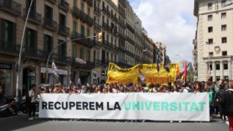 Una dècada de pols estudiantil contra la mercantilització de la universitat