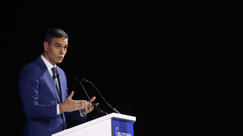 El president del govern espanyol, Pedro Sánchez, al Cercle d'Economia