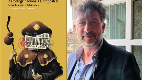 Xosé Miguel Andrade Cernadas, autor del libro 'As peregrinacións a Compostela'.