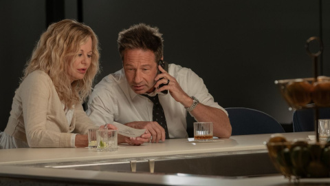 Meg Ryan y David Duchovny , en una secuencia de la película.