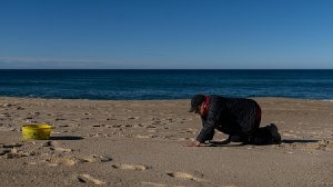 Nunca Máis pellets: Galicia rememora a pie de playa 21 años después la respuesta social a la errática gestión del 'Prestige'