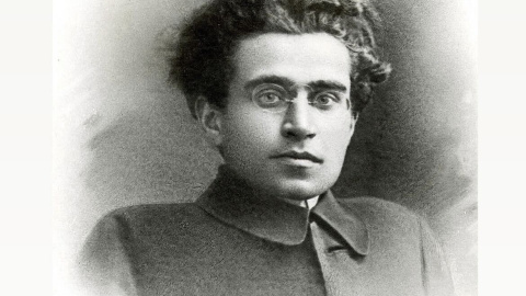 Retrato de Gramsci