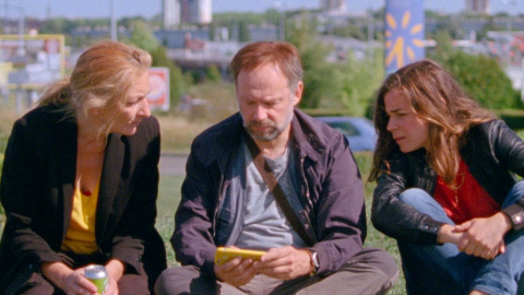 Corinne Masiero, Blanche Gardin y Denis Podalydès