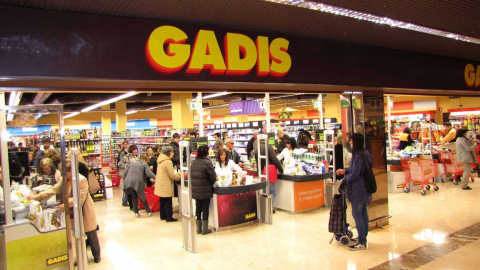 15/1/24 Imagen de un hipermercado Gadis, propiedad de Gadisa.